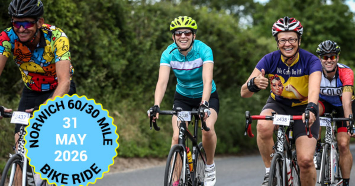 Norwich 100/60/30 Bike Ride 